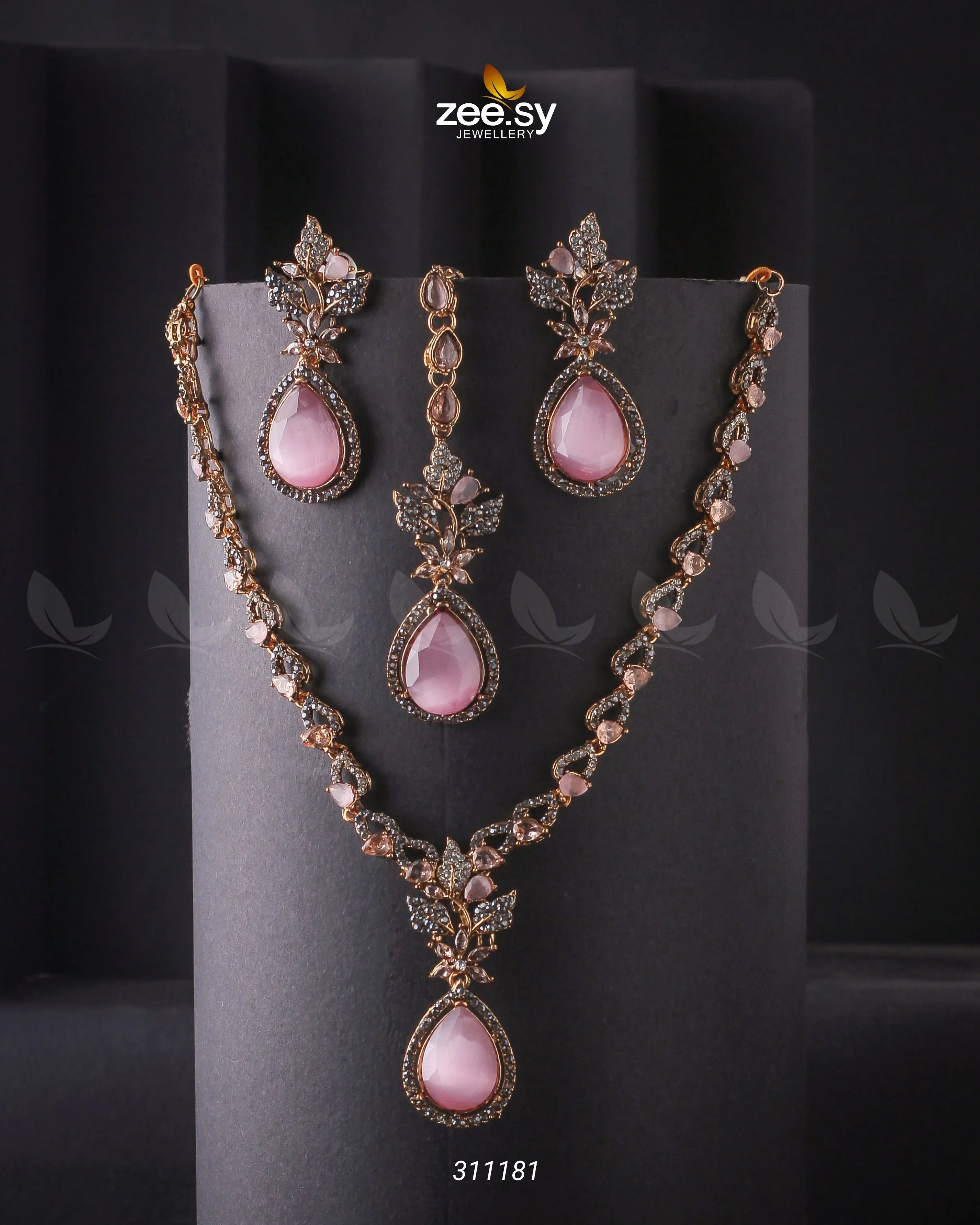 Opal Necklace Set - Zeesy Jewellery