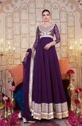 Kalidaar Frocks By Asma & Sidra Stitched Formals Suit-RUBAB