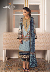 Asim Jofa Aira Summer Prints Ajar-27 Printed Lawn 3 Pcs
