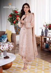 Asim Jofa Uraan Ajur-12 Embroidered Lawn 3 Pcs