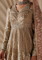 Sardinia Unstitched 3 Piece Luxury Brides Edit Suit-REGALIA