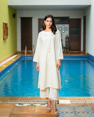 Bayaan By Mashrib Stitched 2 Piece Summer Collection'2025-Wafa - 2pc