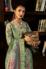 Dil Kash By Gulmina Unstitched 3 Piece Summer Lawn Suit-SABA