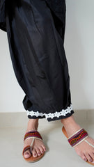 Deck Up Marjina Shalwar - Black