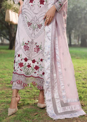 Tales Of Petals By Sardinia Unstitched 3 Piece Luxury Summer Suit-LAVENDAR HAZE