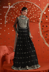 Asim Jofa Unstitched 2 Piece Luxury Festive Suit-AJULFB-09
