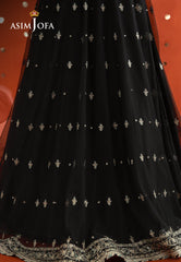 Asim Jofa Unstitched 2 Piece Luxury Festive Suit-AJULFB-09