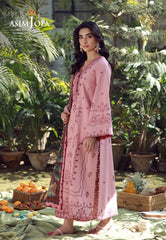 Aira By Asim Jofa Unstitched 3 Piece Emb Cambric Summer Suit-AJMUB-04