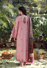 Aira By Asim Jofa Unstitched 3 Piece Emb Cambric Summer Suit-AJMUB-04
