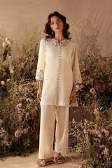 Sahar Stitched 2 Piece Pret Essentials Co Ords Sets Suit-Daisy
