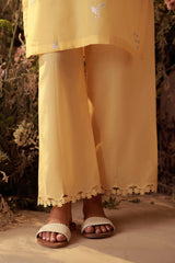 Sahar Stitched 2 Piece Pret Essentials Co Ords Sets Suit-Buttercup