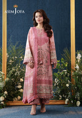 Aj Prints By Asim Jofa Unstitched 3 Piece Emb Cambric Suit-AJUBEP-07