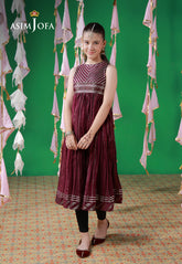 Asim Jofa Stitched Luxury Formals Kids Suit-AJKL-04