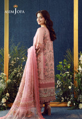 Aj Prints By Asim Jofa Unstitched 3 Piece Emb Cambric Suit-AJUBEP-07