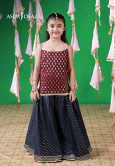 Asim Jofa Stitched Luxury Formals Kids Suit-AJKL-02