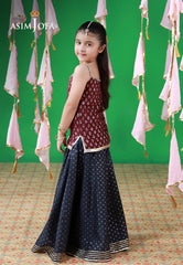 Asim Jofa Stitched Luxury Formals Kids Suit-AJKL-02
