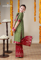 Asim Jofa Stitched Luxury Formals Kids Suit-AJKL-11