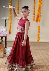 Asim Jofa Stitched Luxury Formals Kids Suit-AJKL-09