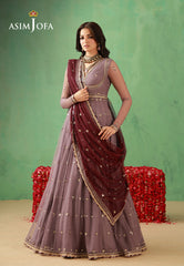 Asim Jofa Stitched Festive Formals Suit-AJULFH-02