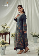 Aj Prints By Asim Jofa Unstitched 3 Piece Emb Cambric Suit-AJUBEP-01