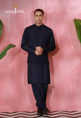 Asim Jofa Stitched Men's Premium Blended Suit-AJMRW-33