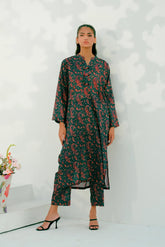 Dhaga Stitched 2 Piece Lawn Suit-Matching separate 001