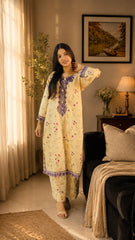 Urban Cut Stitched 2 Piece Swiss Lawn Co-Ord Set-C0286