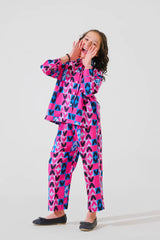 Dhaga Stitched 2 Piece Premium Cambric Kids Suit-Carolina