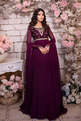 Nigah e Shoq By Haniumaimaz Stitched 2 Piece Formals Suit-MAHAM
