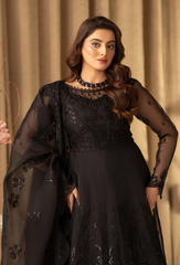 House Of Chiffon By Humdum Unstitched 3 Piece Luxury Formals Suit-D15