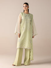 AURAPRET By Zebtan Stitched 3 Piece Luxury Formals Collection'2026-Aurapret-02 | 3 Piece Embroidered Organza Suit