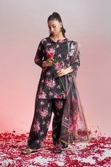 The Affordables By Mariam Malik Unstitched 3 Piece Digital Printed Lawn Collection'2025-Floral