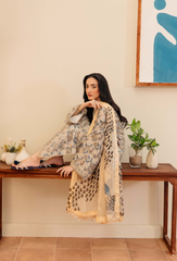 Miral By Humdum Unstitched 3 Piece Digital Printed Viscose Winter Collection'2025-D04