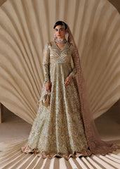 Sardinia Unstitched 3 Piece Luxury Brides Edit Suit-REGALIA