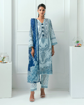 Amal Unstitched 3 Piece Printed Lawn Collection