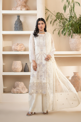 Anaya Noor By Zebtan Unstitched 3 Piece Luxury Formals Suit-AN-05