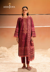 Rhapsody By Asim Jofa Unstitched 2 Piece Summer Suit Ajubu-15