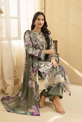 Senora By Humdum Unstitched 3 Piece Emb Printed Lawn Collection'2025-D-06
