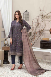 Isleen by Tawakkal Unstitched 3 Piece Digital Print Slub Lawn Suit-I-9078