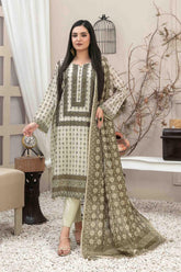 Isleen by Tawakkal Unstitched 3 Piece Digital Print Slub Lawn Suit-I-9079