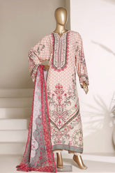 Sada Bahar Stitched 3 Piece Self Lawn Kaftan Suit-PR-923-Skin