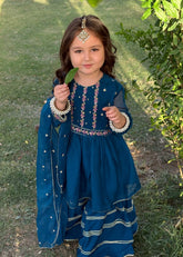 Gulzar By Modest Stitched 3 Piece Formals Suit-9250 Toddlers