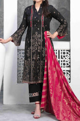 Sanjh by Tawakkal Unstitched 3 Piece Broshia Banarsi Lawn Suit-S-9417