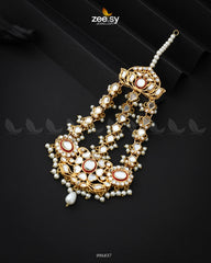 Splendid Jhumar Bindiya Red - Zeesy Jewellery