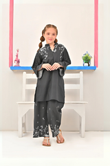 Dhaga Stitched 2 Piece Premium Cotton Lawn Kids Collection'2025-Giselle