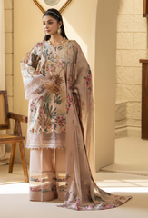 Senora By Humdum Stitched 3 Piece Emb Printed Lawn Collection'2025-D-07