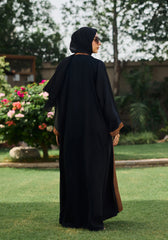 Hijabi.Pk Shanayl Brown Abaya | The Classic Edits