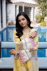 Dil Kash By Gulmina Unstitched 3 Piece Summer Lawn Suit-MAYA