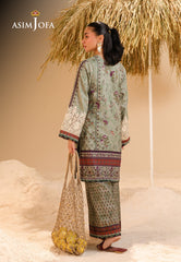Rhapsody By Asim Jofa Unstitched 2 Piece Summer Suit Ajubu-09