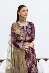Chevron by Ramsha Unstitched 3 Piece Formals Vol-10 Suit-A-1002